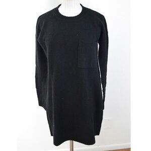 Hatch Black Sweater Maternity Dress